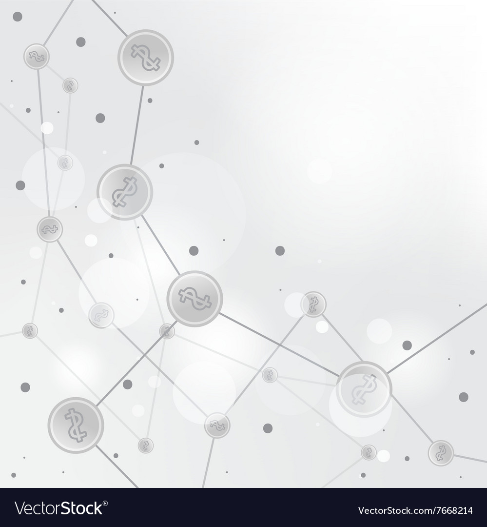 Grey icon background for presentation