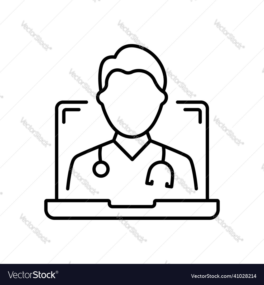 Online Telemedizin Doktor Icon
