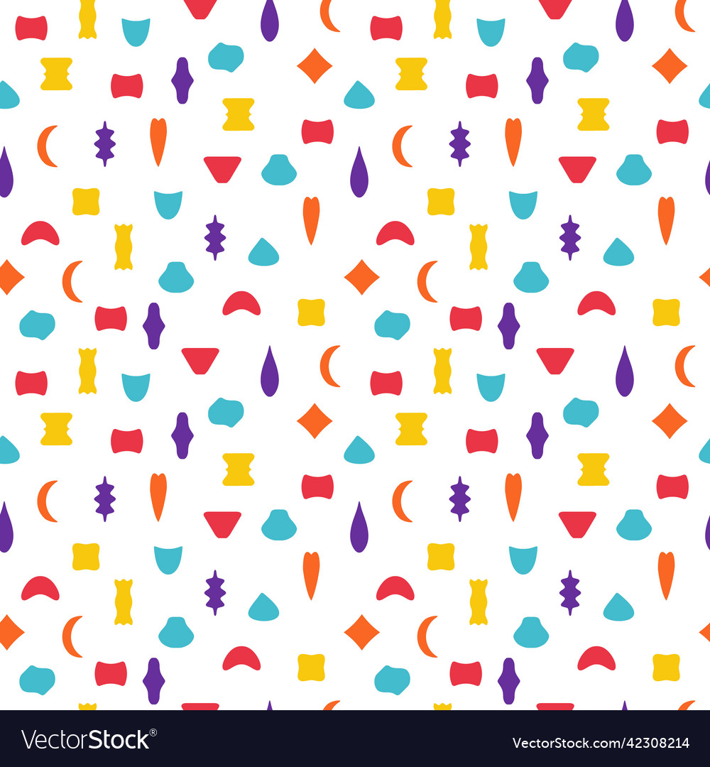 Seamless pattern on white background endless Vector Image Seamless pattern on white background endless