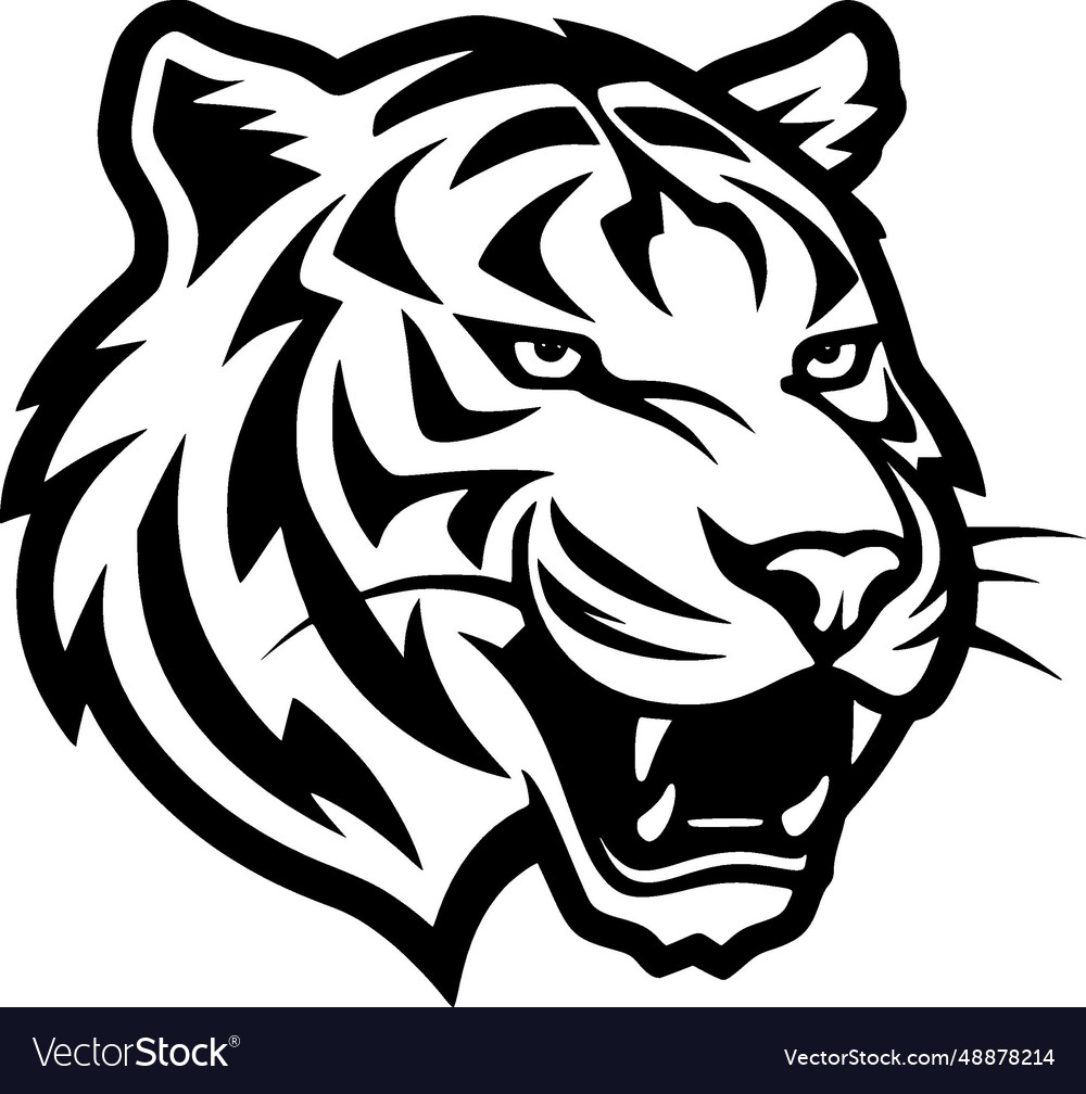 Tiger - high quality logo ideal for t-shirt Vector Image