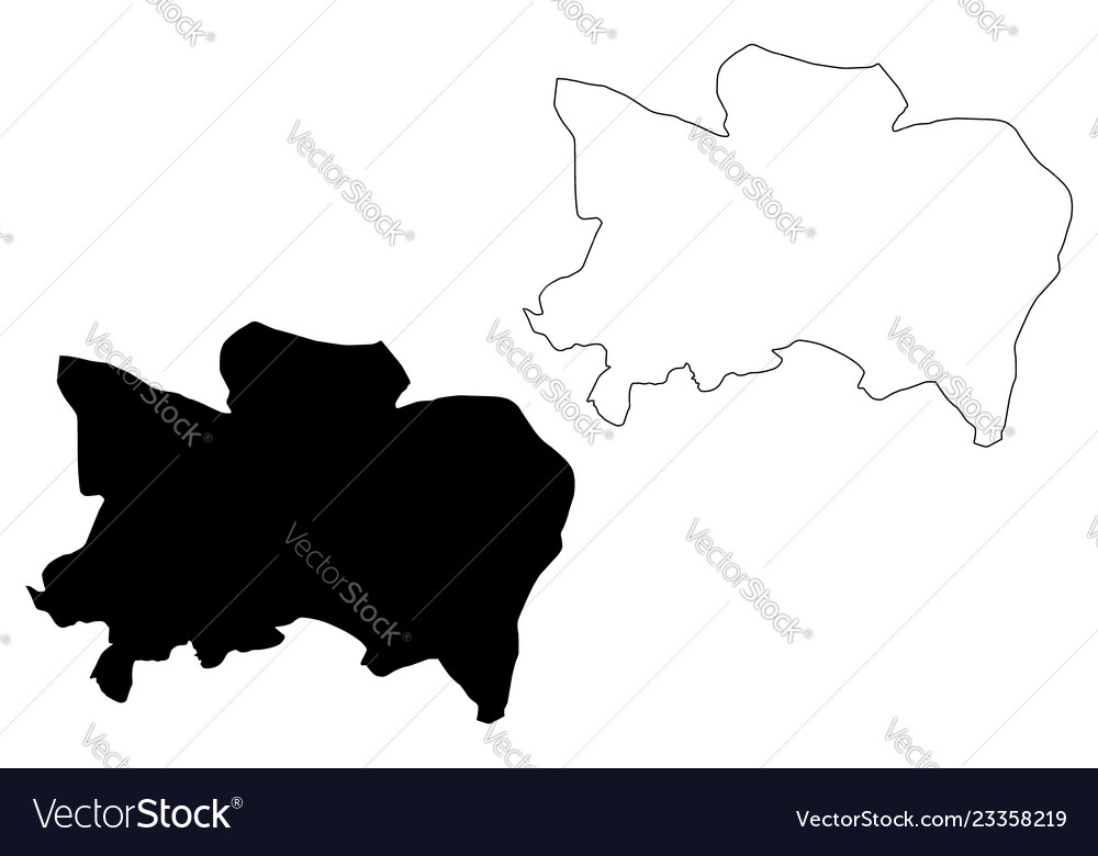 Benue state map Royalty Free Vector Image - VectorStock