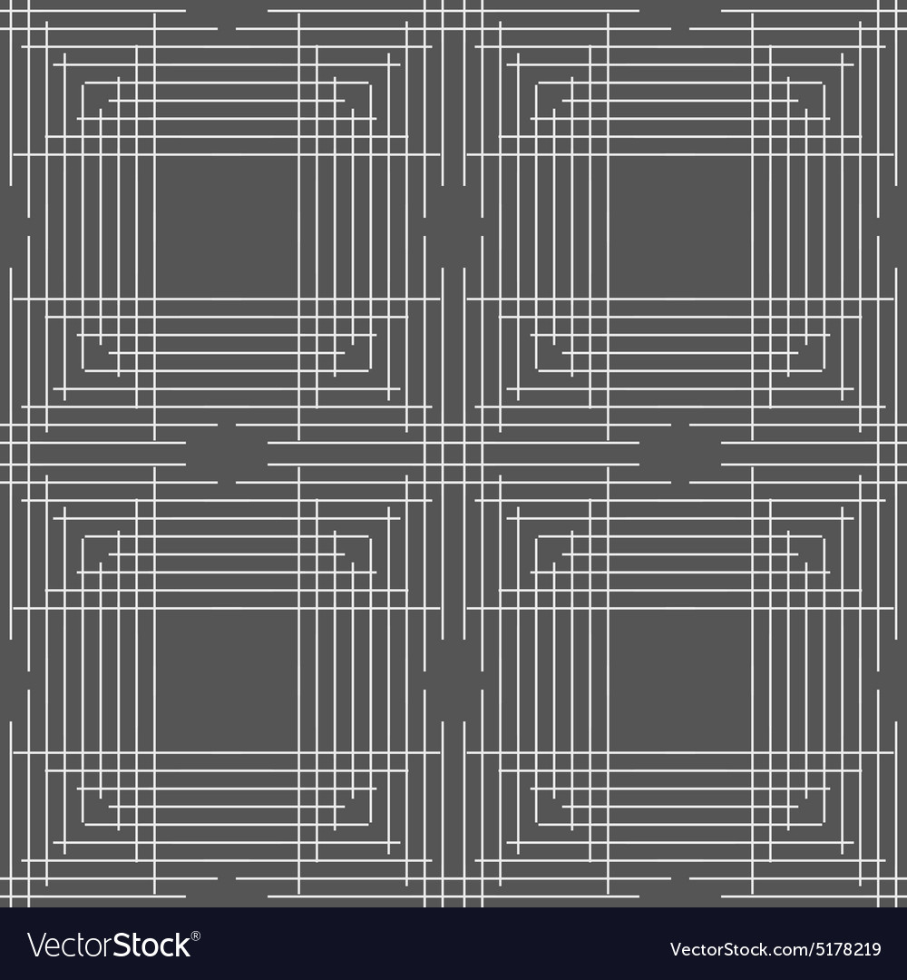 Monochrome pattern with thin gray intersecting