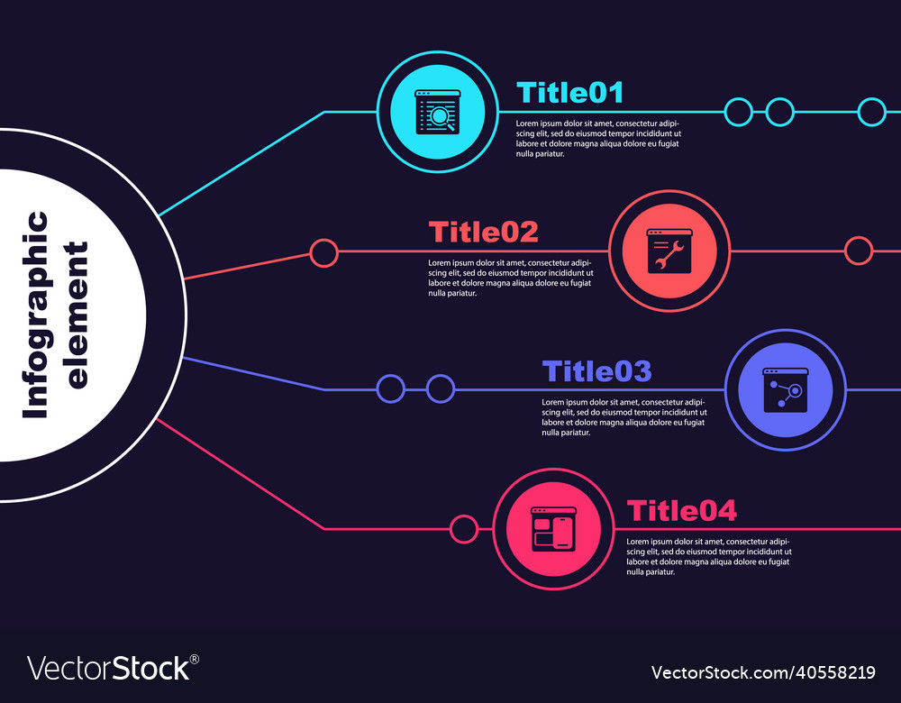 Set search engine browser setting window and web vector image Set search engine browser setting window and web