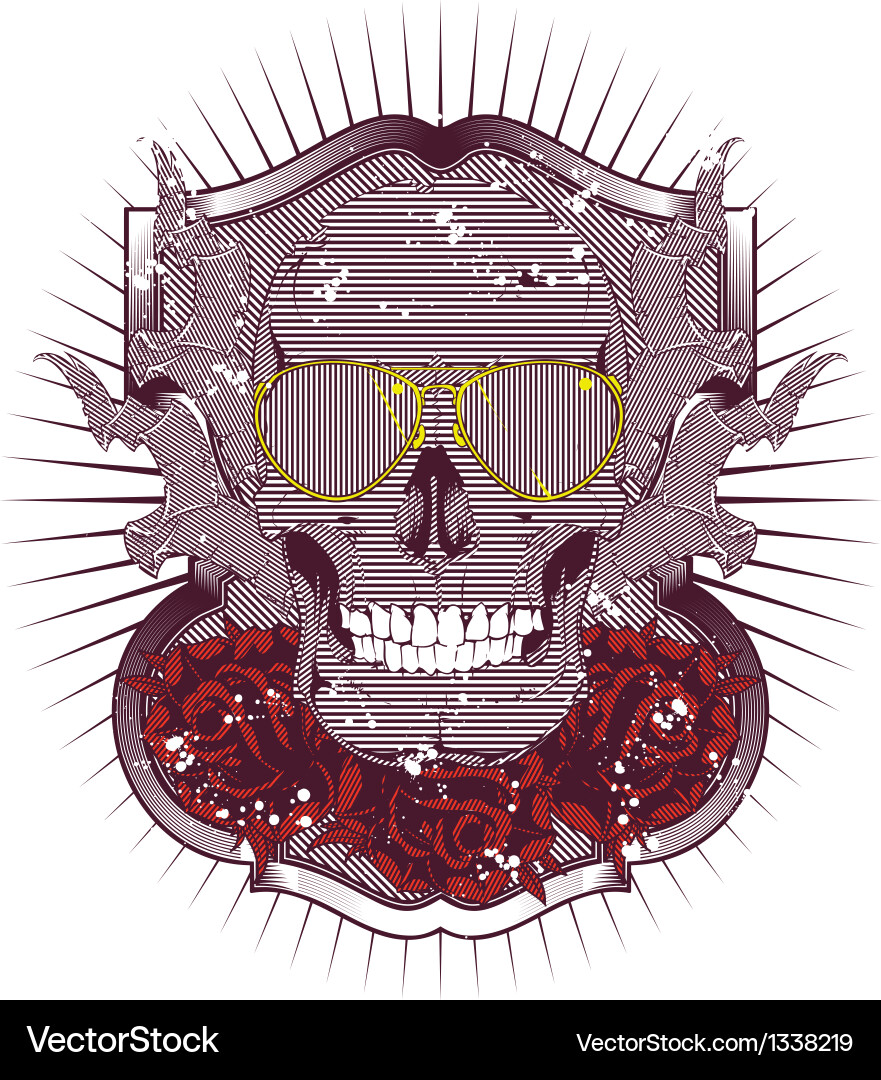 Skull Royalty Free Vector Image - VectorStock