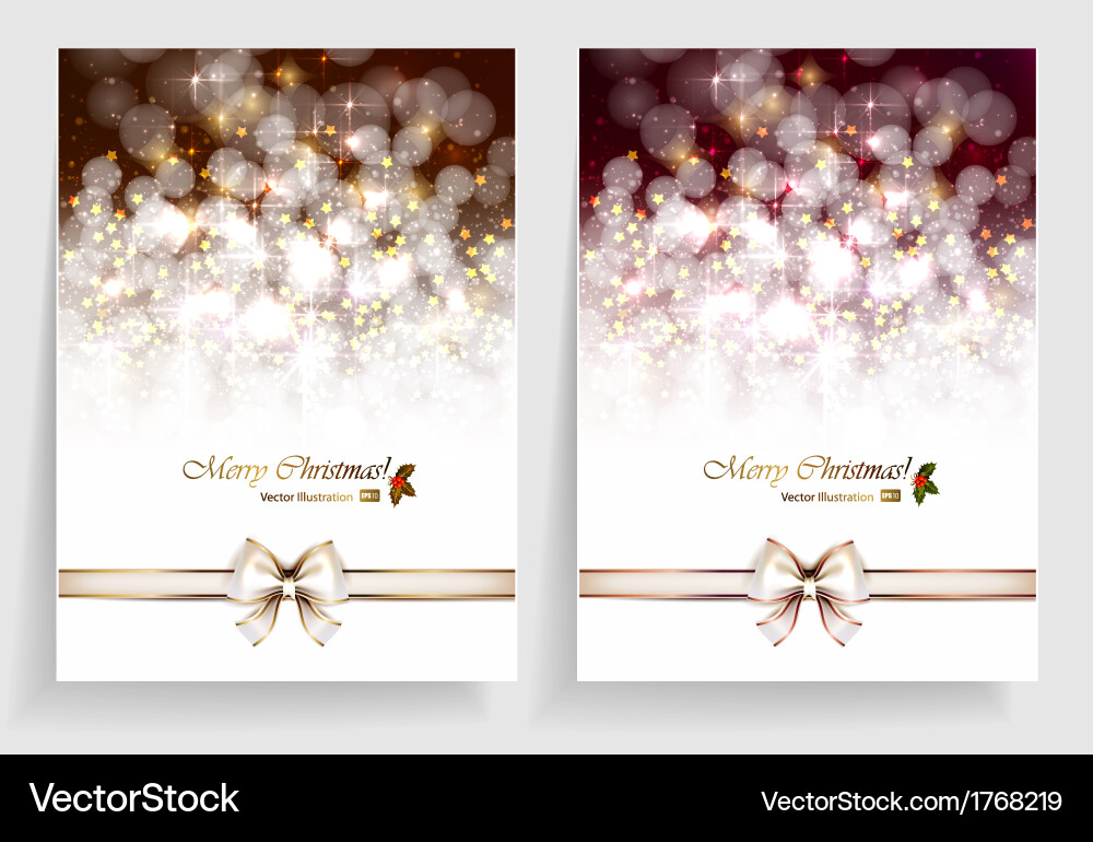 Two greeting cards Royalty Free Vector Image - VectorStock