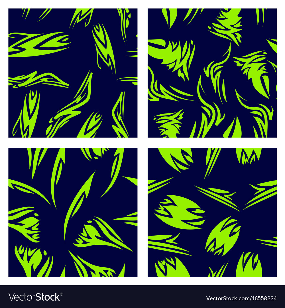 Assembly of patterns in striped style