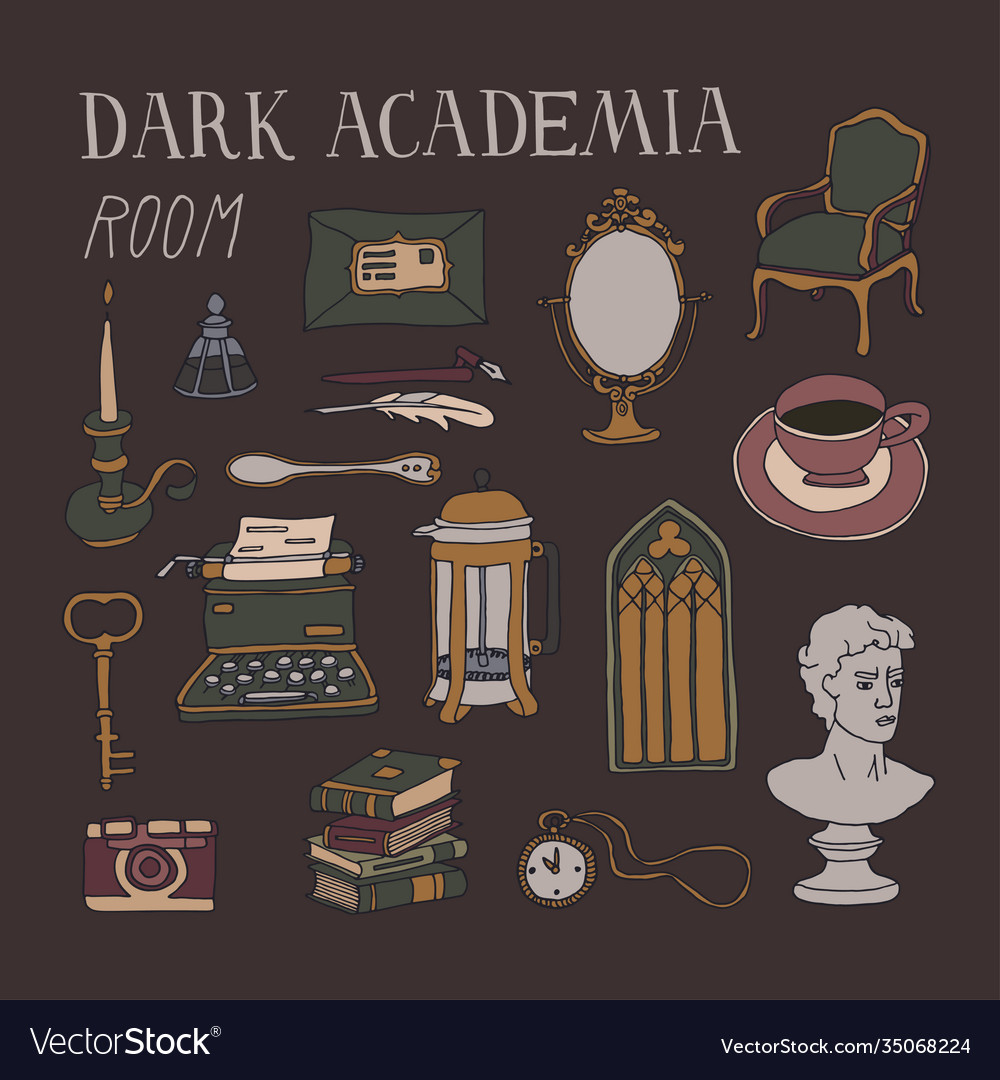 A Dark Academia Bedroom Makeover