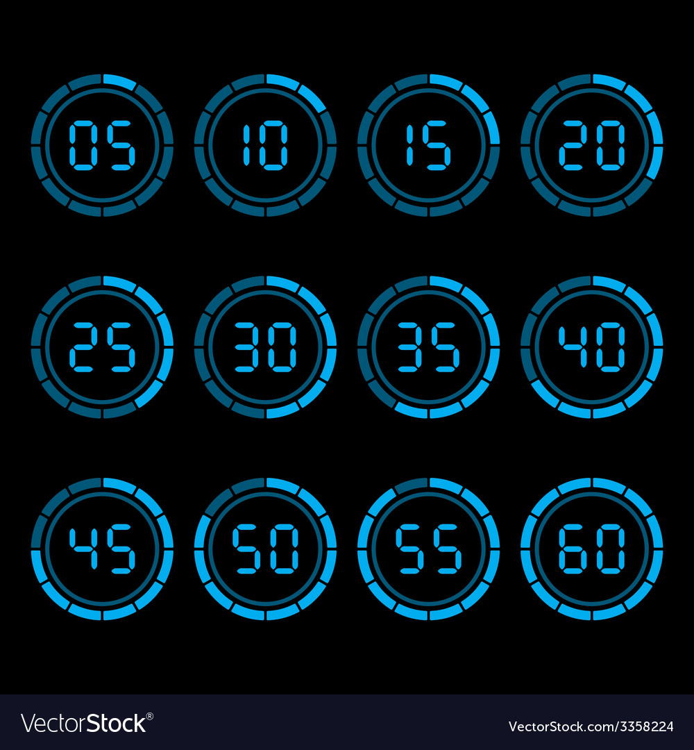 Digital Countdown Timer