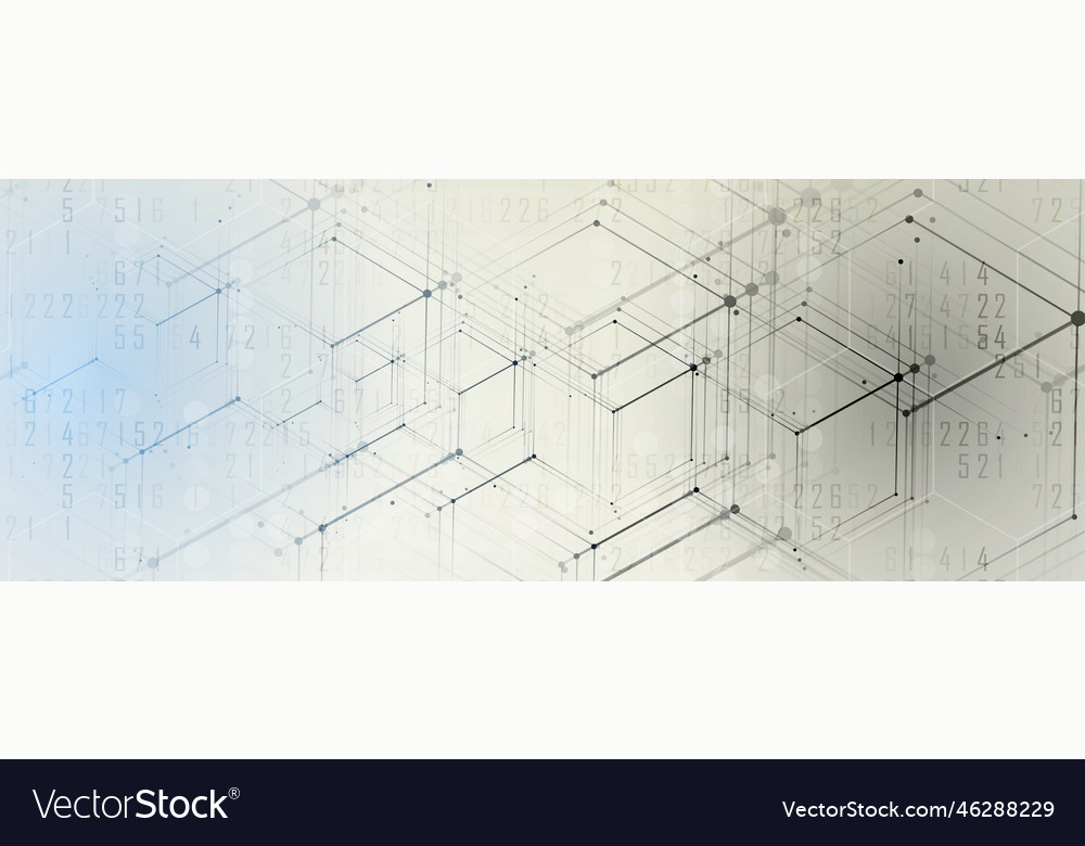 Abstract futuristic fade computer technology