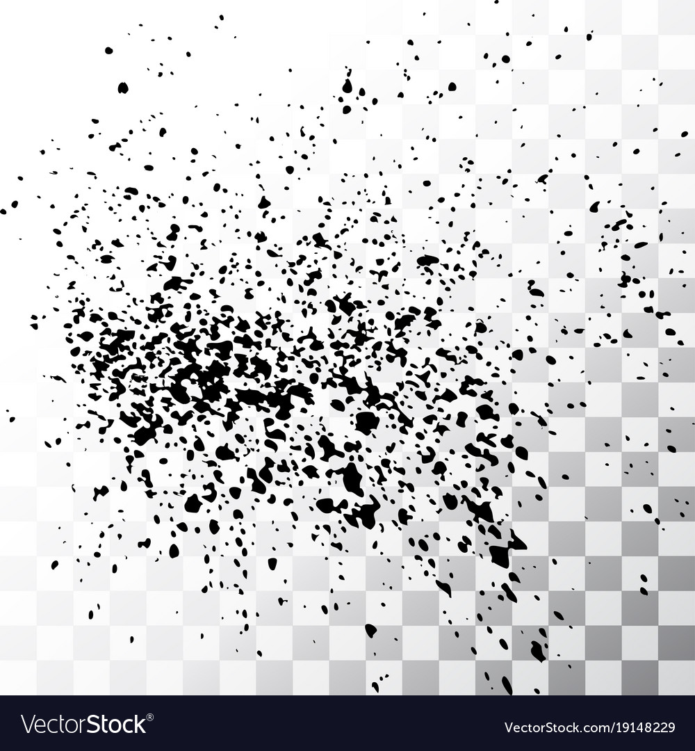 Black ink paint explosion splatter artistic cover