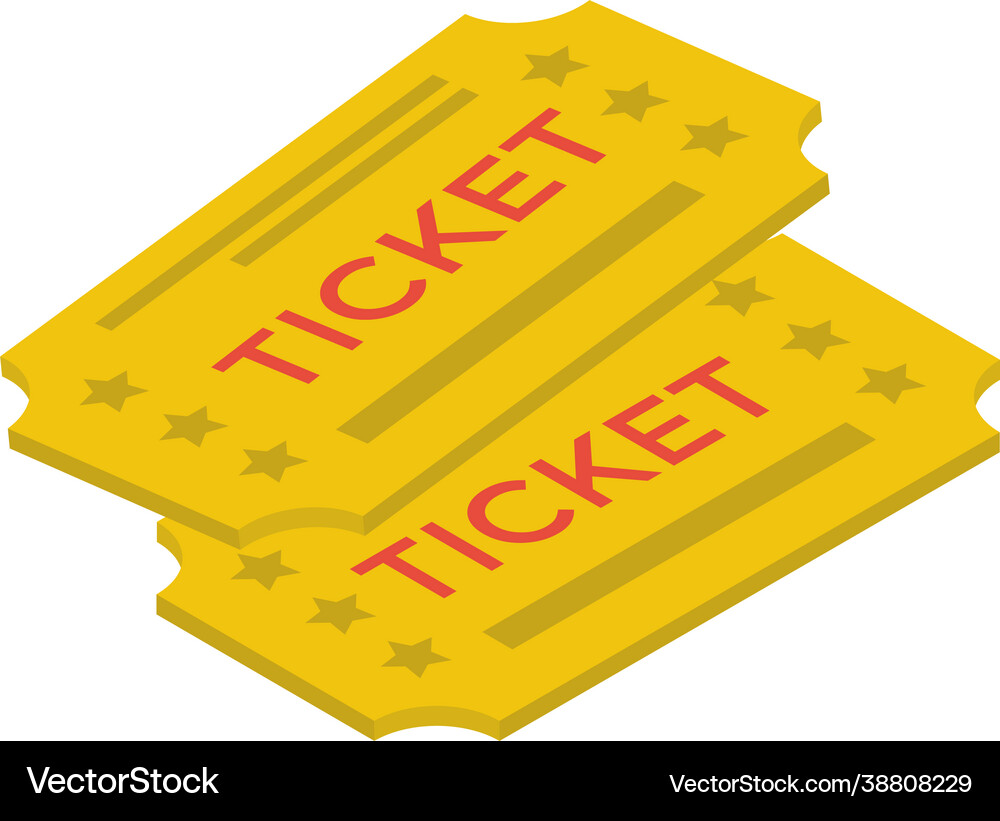 Entry ticket Royalty Free Vector Image - VectorStock