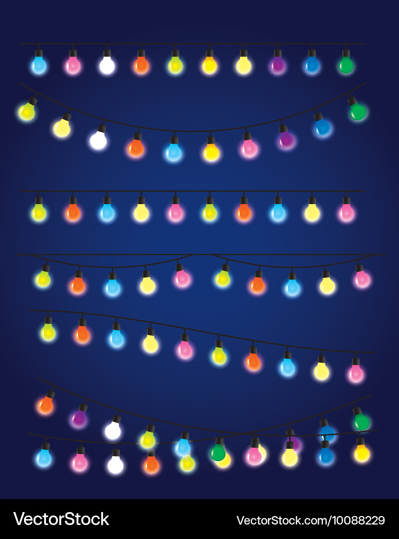 Light bulbs Royalty Free Vector Image - VectorStock