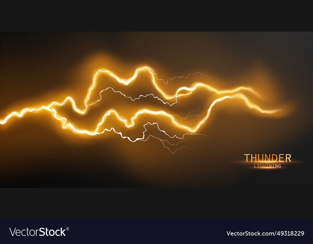 Lightning light effect background realistic flash