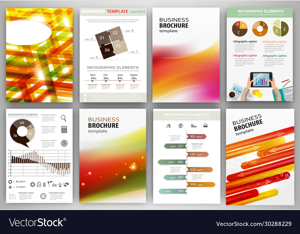 Red and orange business backgrounds abstract