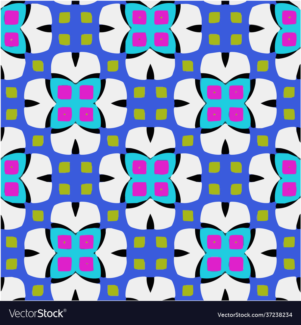 Geometric pattern with triangular elements