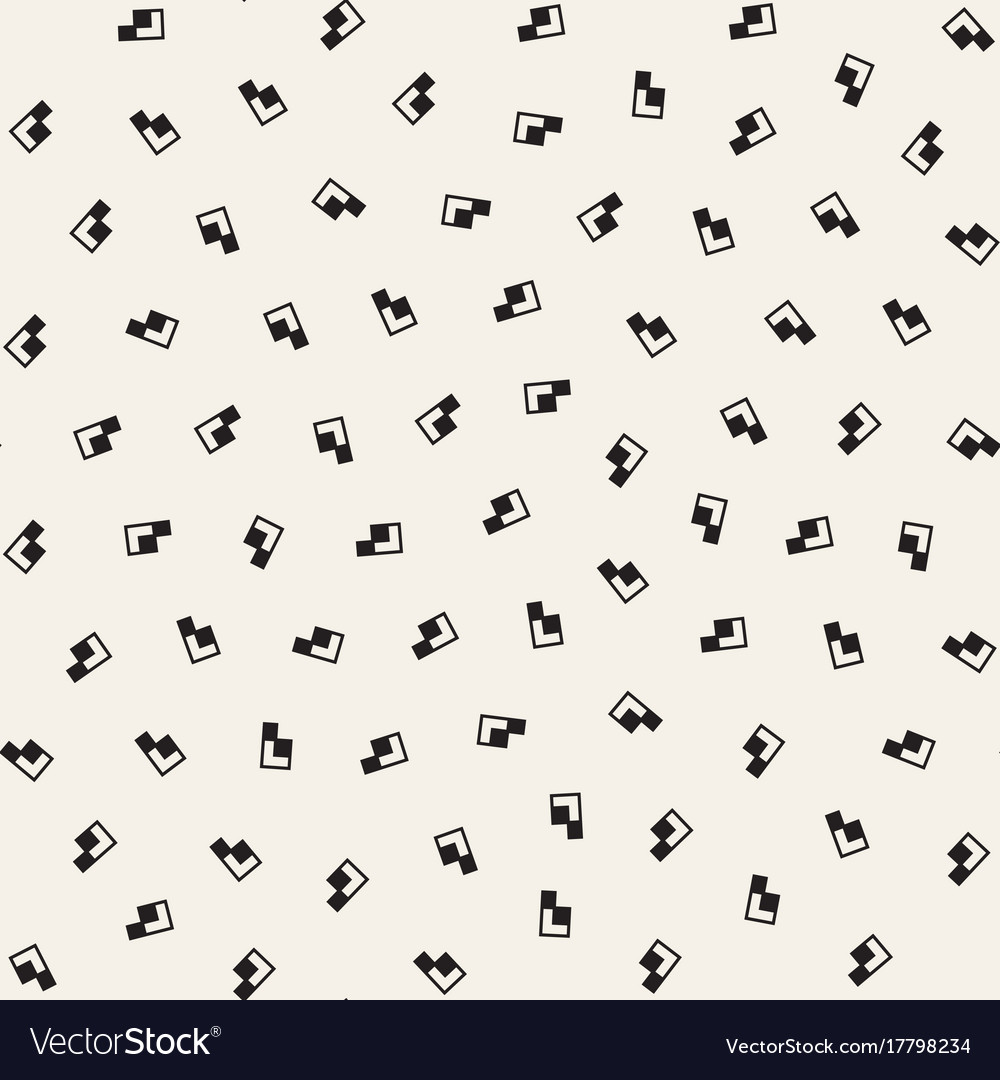 Seamless primitive jumble minimalism patterns