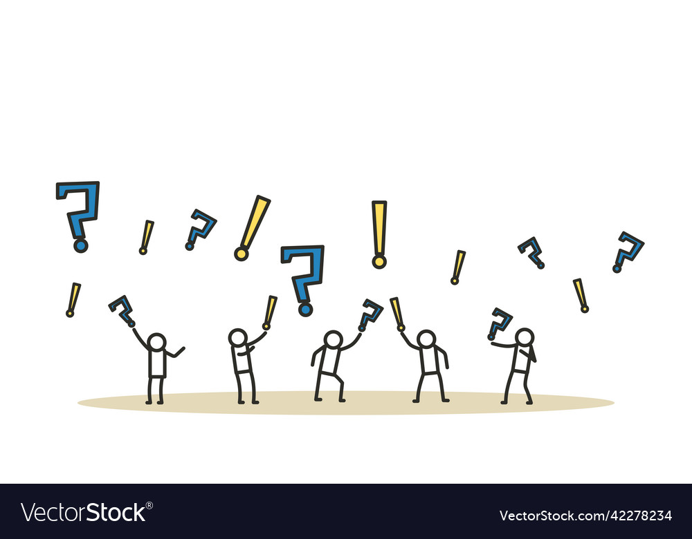 Student problem idea business challenge character vector image Student problem idea business challenge character