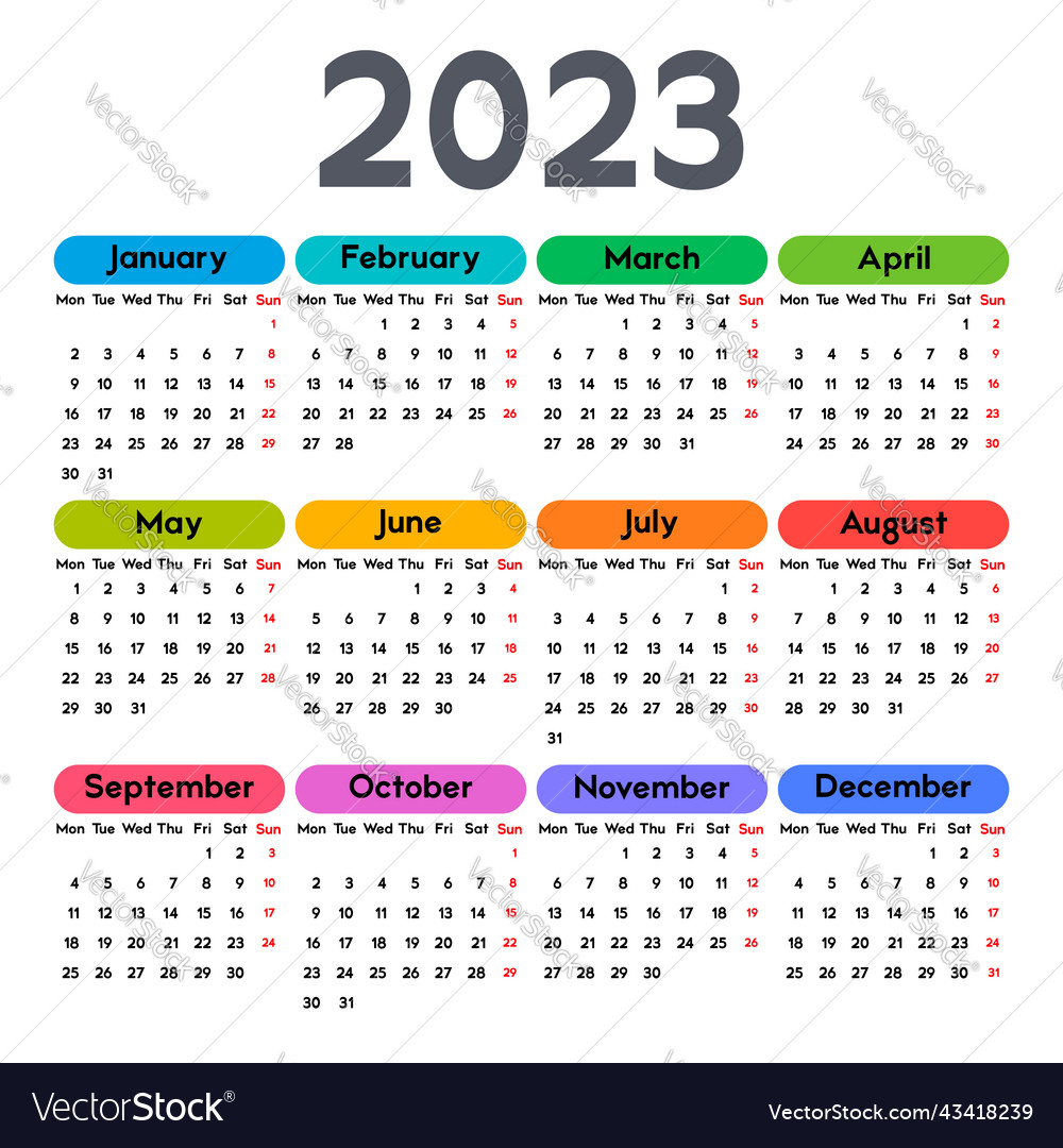 Free Printable 2023 Calendar With Week Numbers, 40 OFF