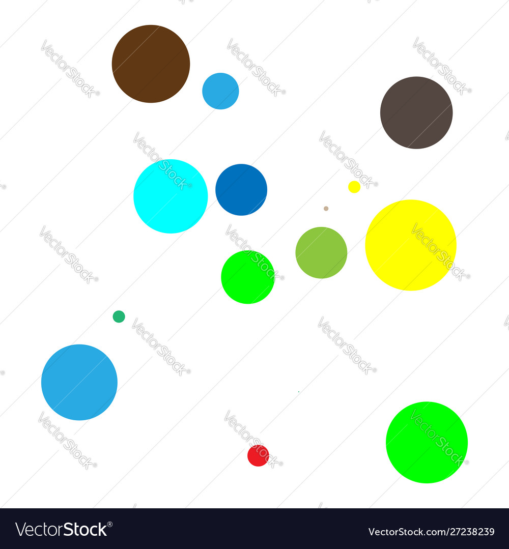 Random dots circles pattern pontillist screntone