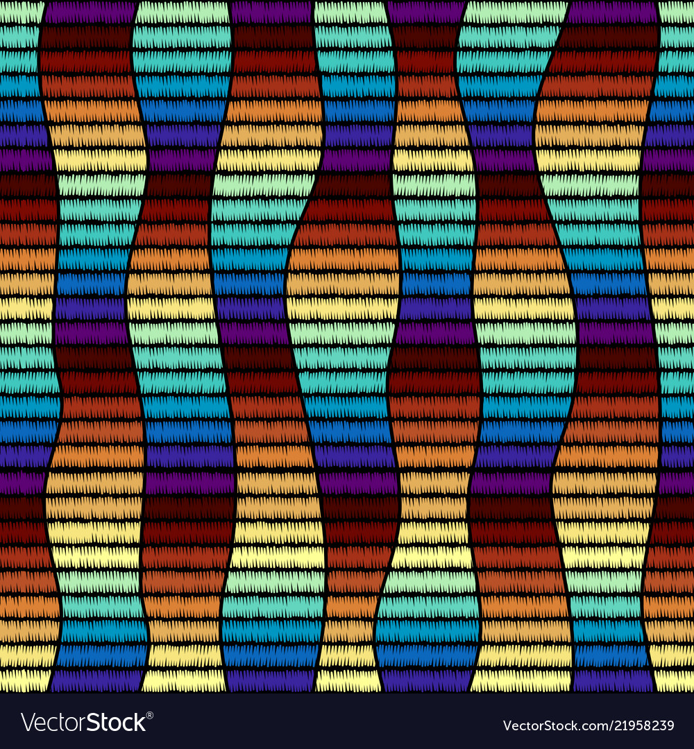 Seamless background in the bohemian style Vector Image Seamless background in the bohemian style