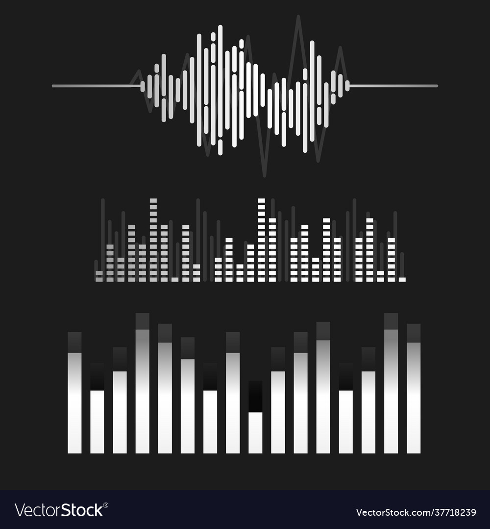 Sound wave equalizer design set