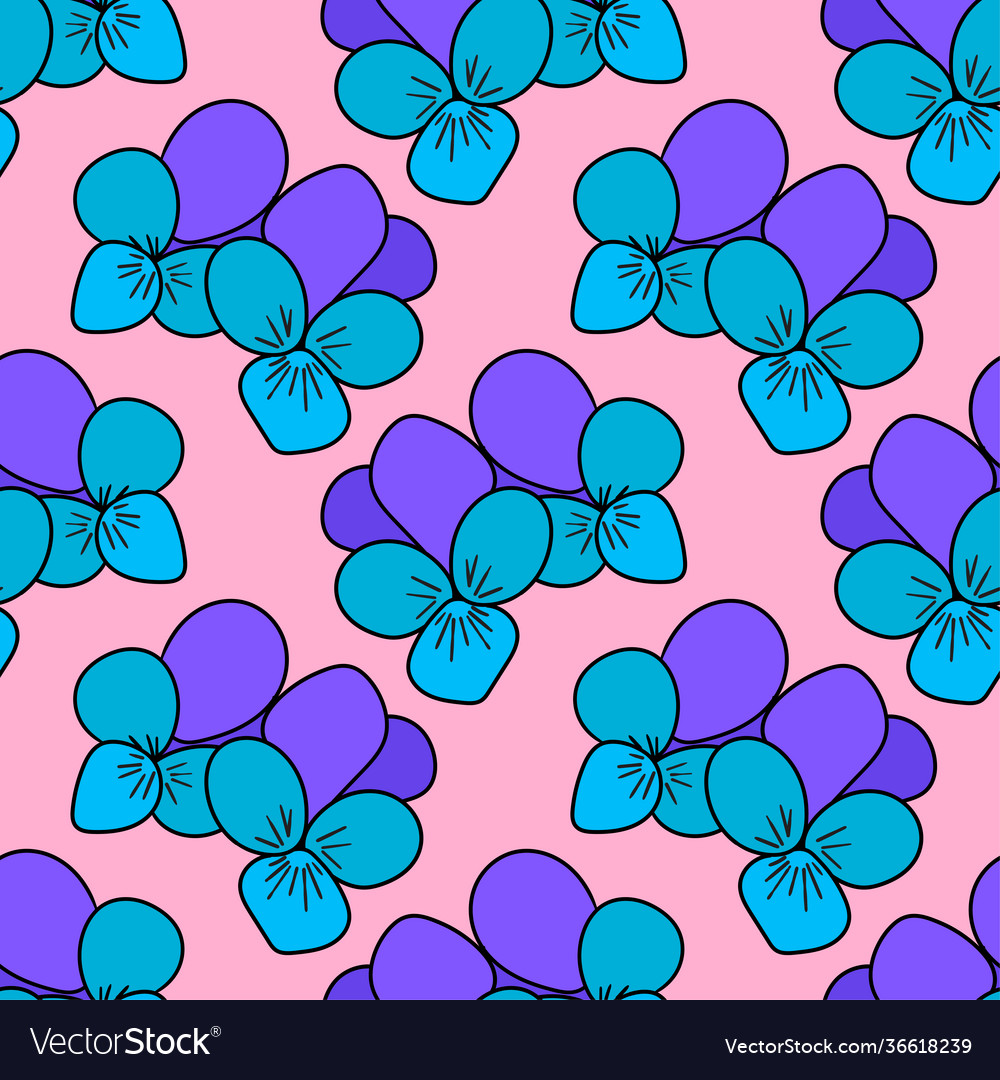 Springtime seamless background print repeat