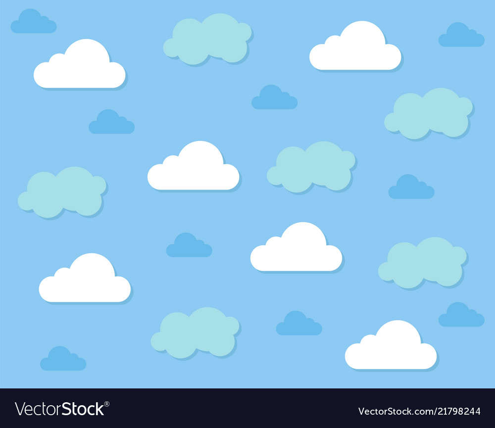 Cloud pattern background