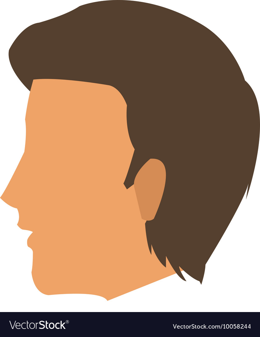 Faceless head of man icon Royalty Free Vector Image