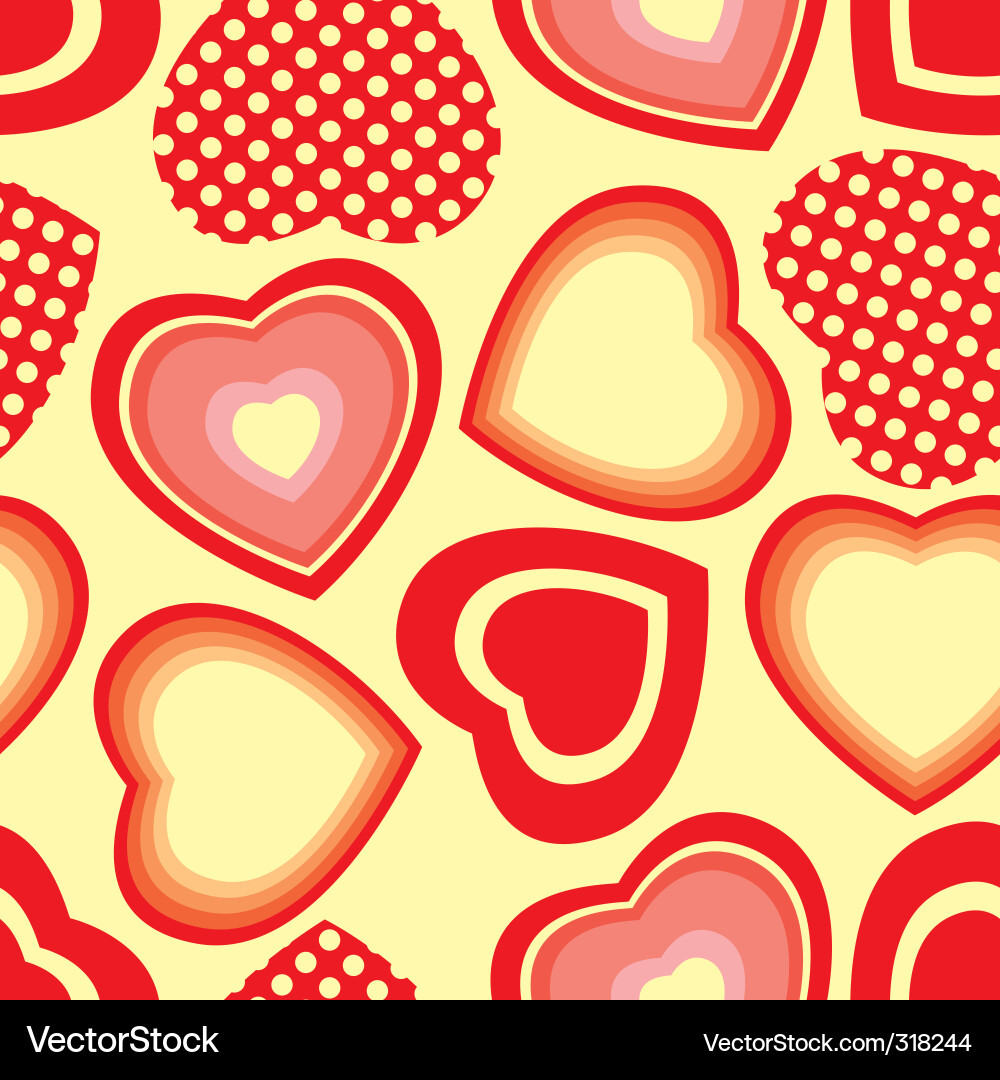 Hearts Royalty Free Vector Image - VectorStock