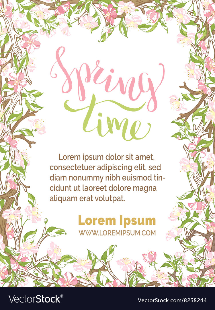 Spring time background