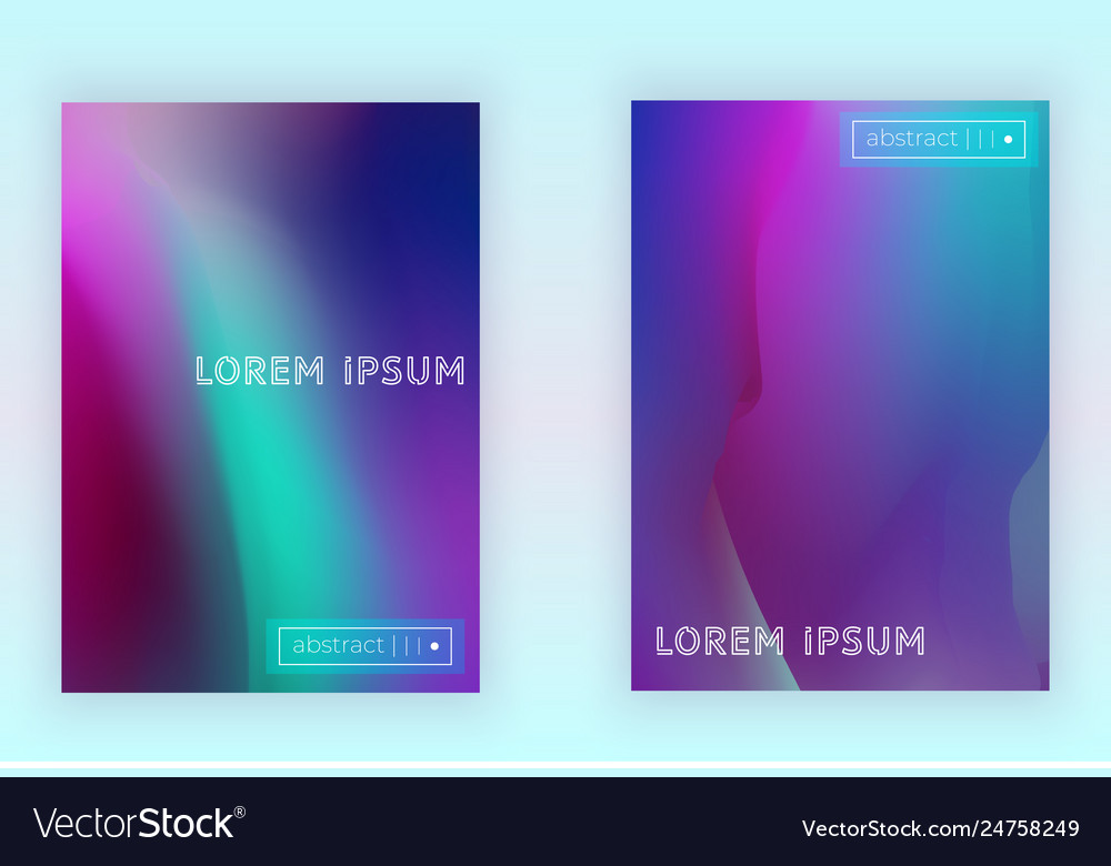 Abstract Cloudy Background Set