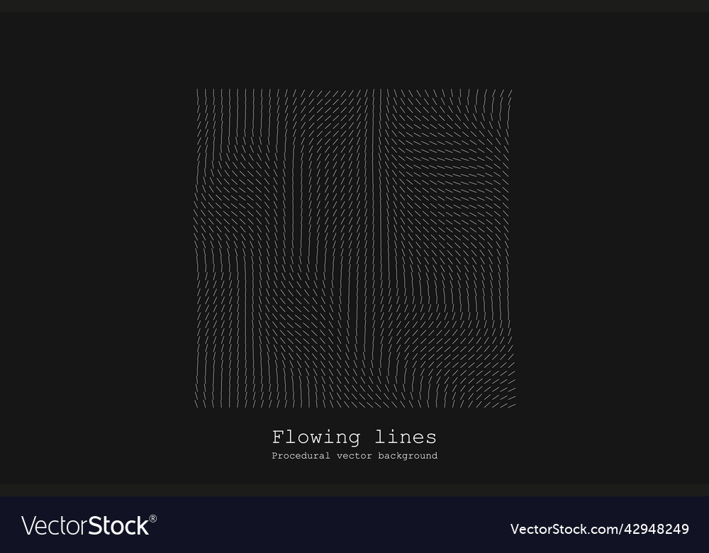 Abstrakte Linienmatrix Muster Geräuschfluss dynamisch vector image Abstrakte Linienmatrix Muster Geräuschfluss dynamisch