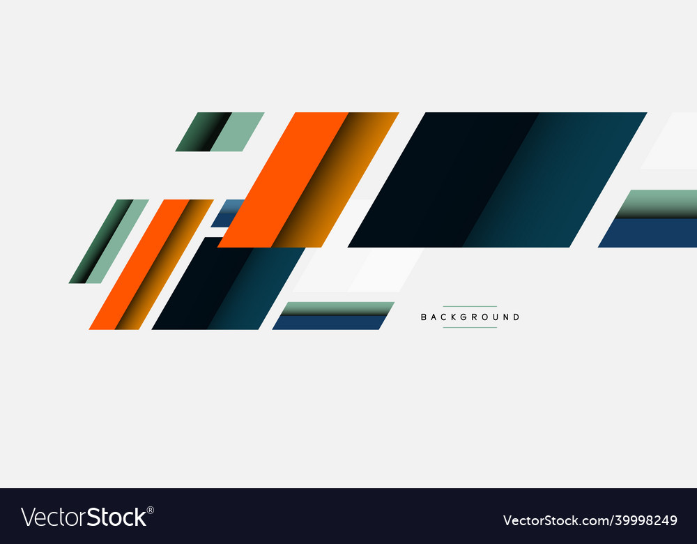 Background abstract overlapping color vector image Background abstract overlapping color