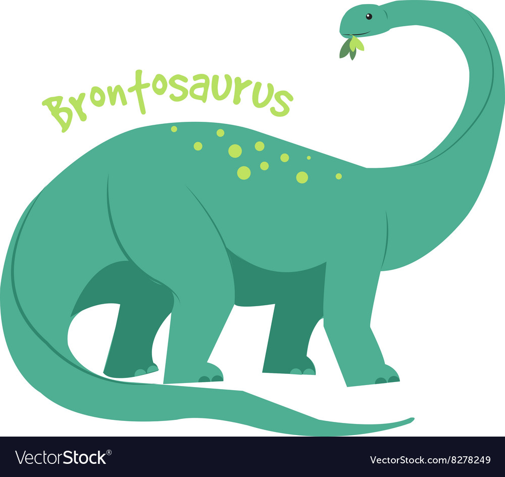 cartoon brontosaurus