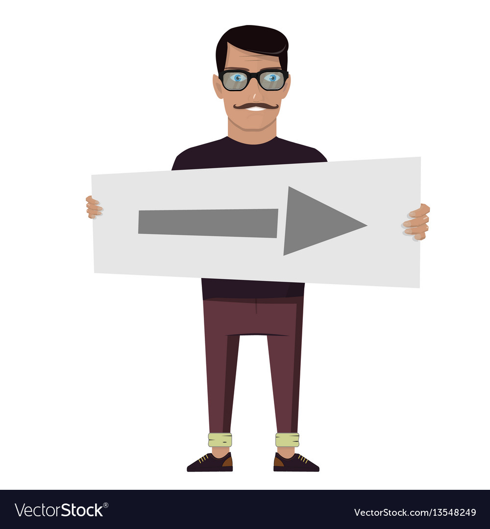 Businessman with Pointer