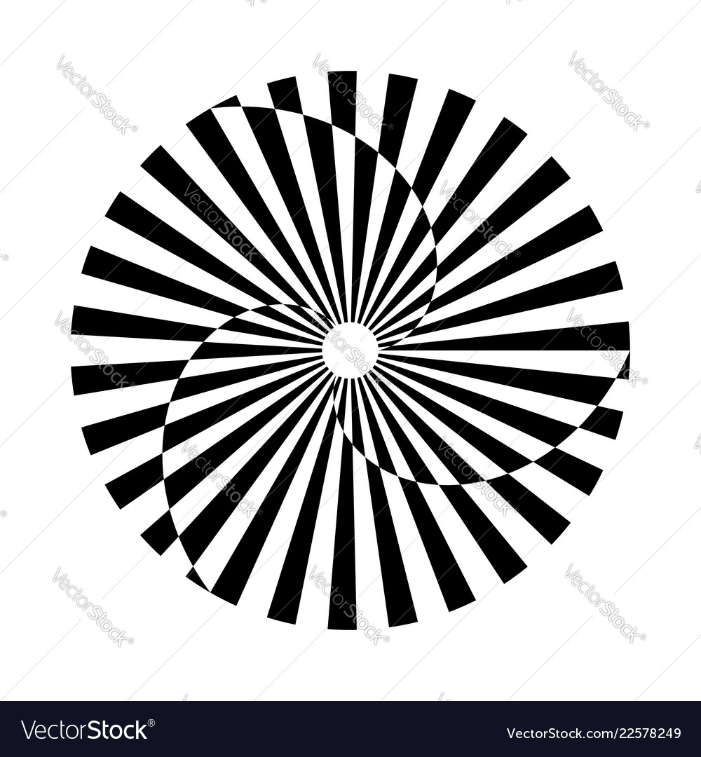 Circle design element vector image Circle design element