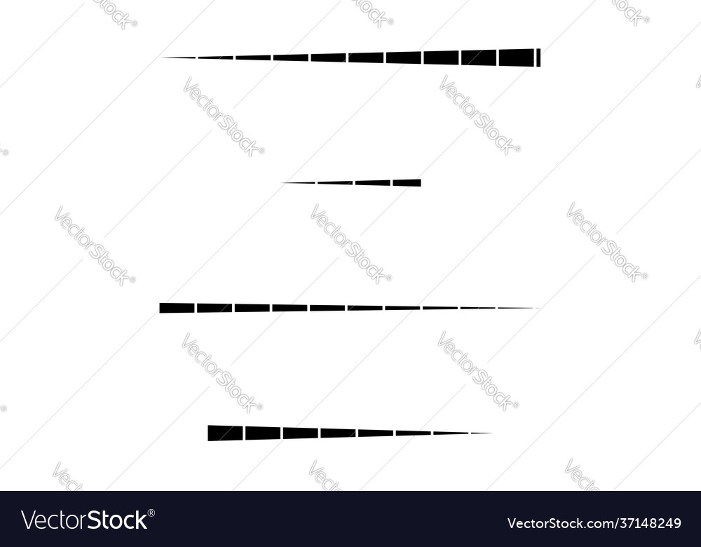 Dashed random straight parallel lines geometric Vector Image Dashed random straight parallel lines geometric