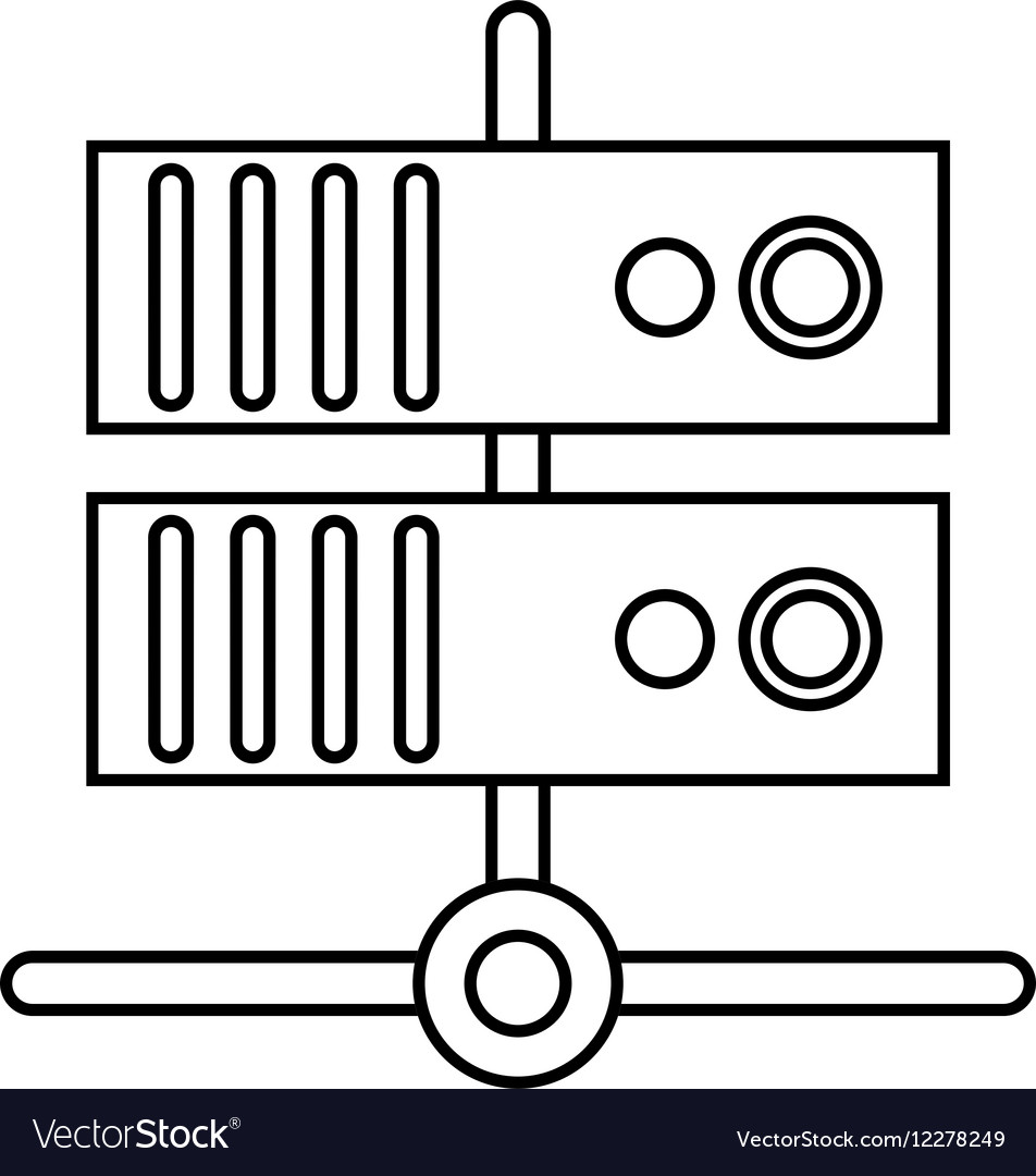 Data base technology server system outline
