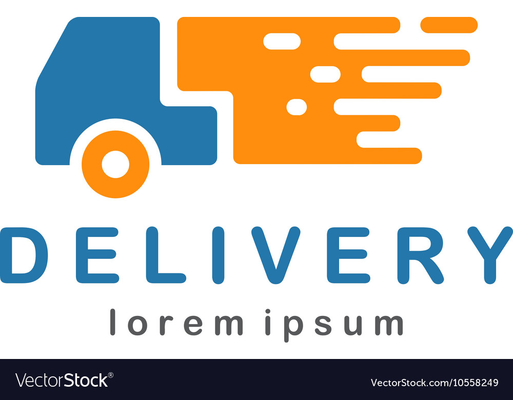 Delivery logo template