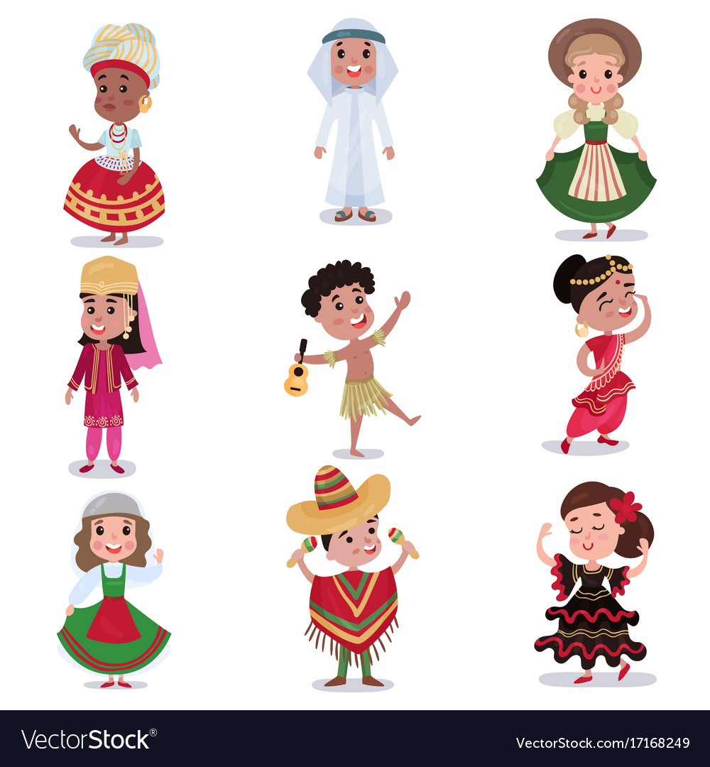 traditional costumes of different countries