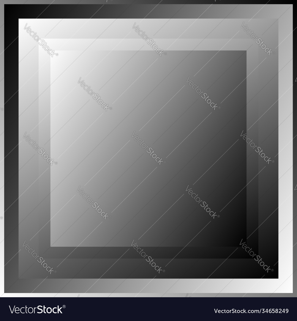 Overlapping squares blocks grayscale vector image Overlapping squares blocks grayscale