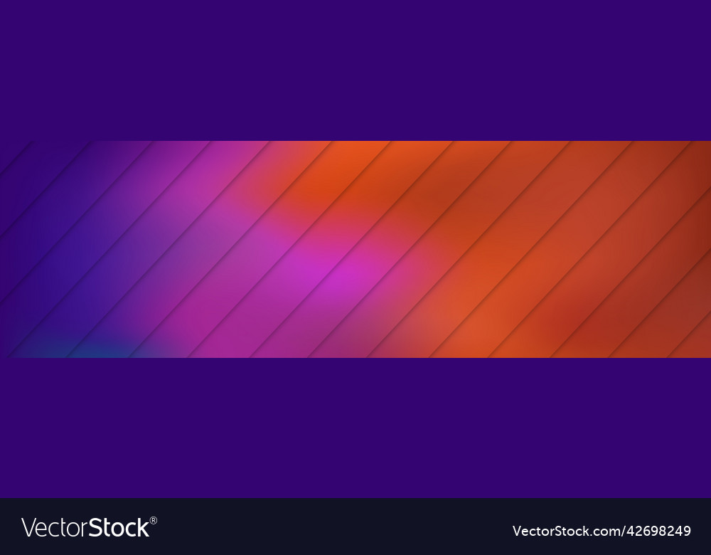 Panoramic abstract web background colorful vector image Panoramic abstract web background colorful