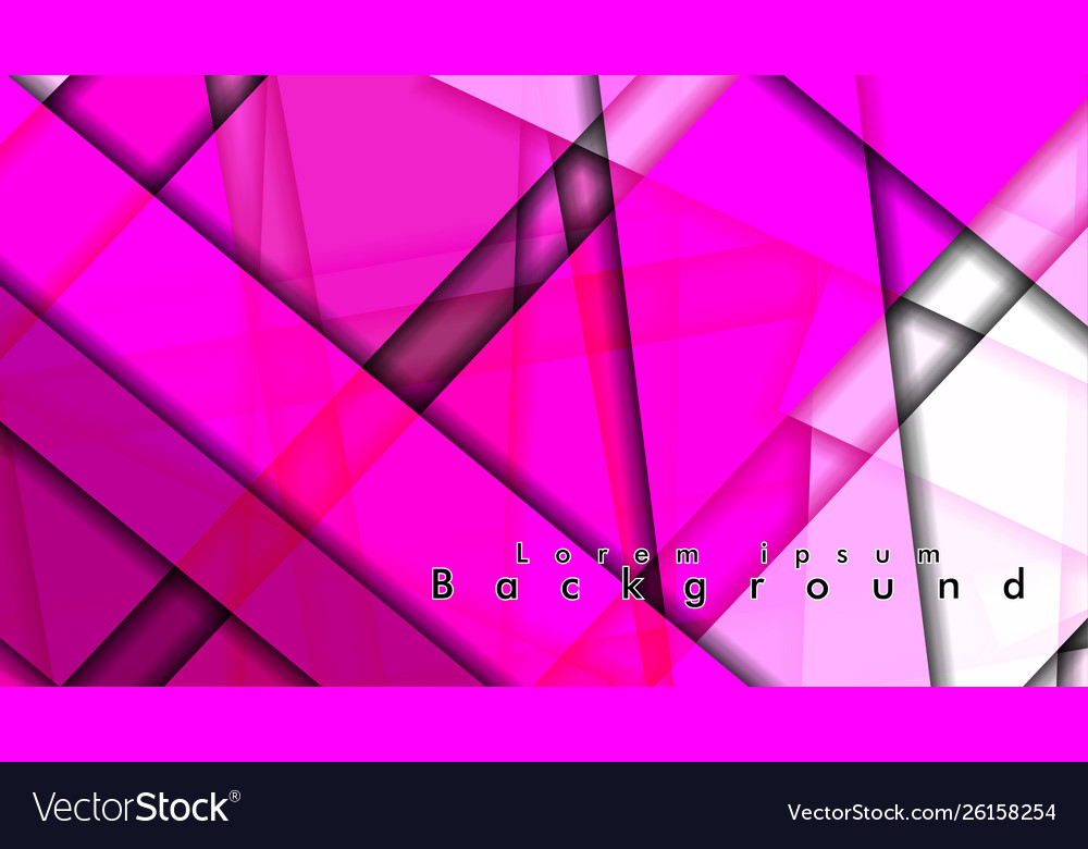 Abstract background design rectangular tube Vector Image