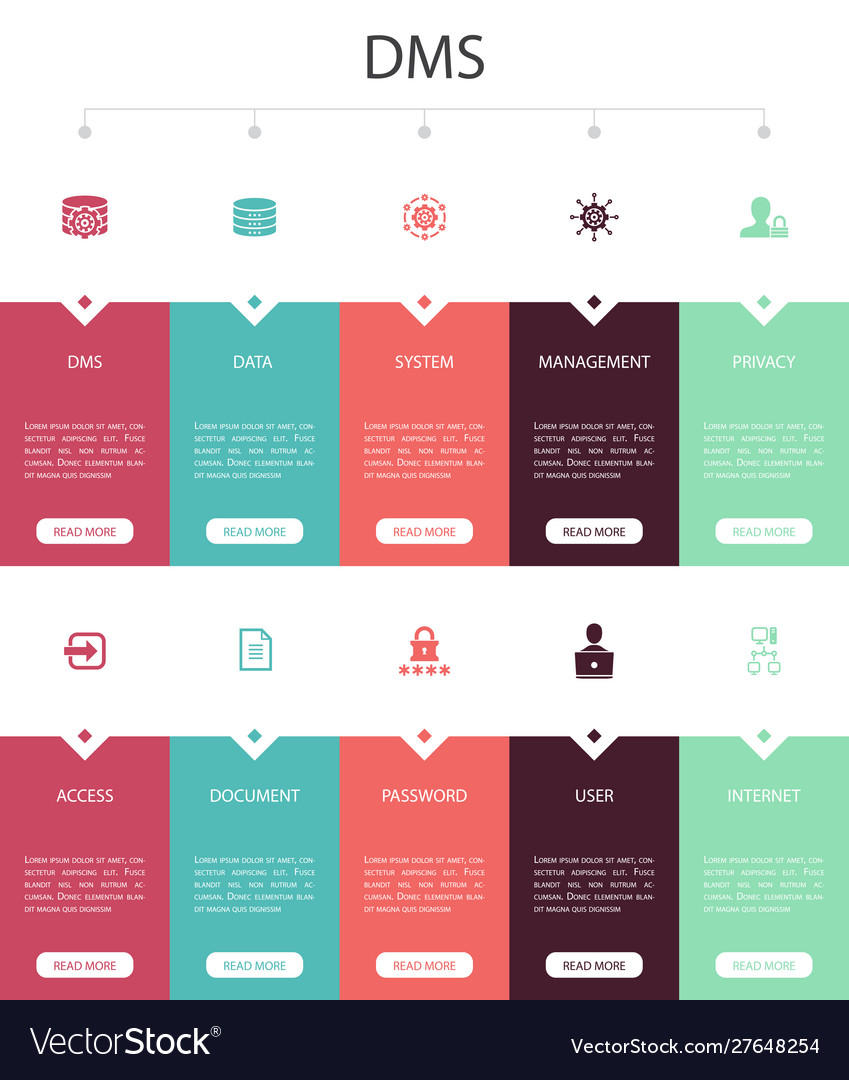 Dms infographic 10 option ui designsystem