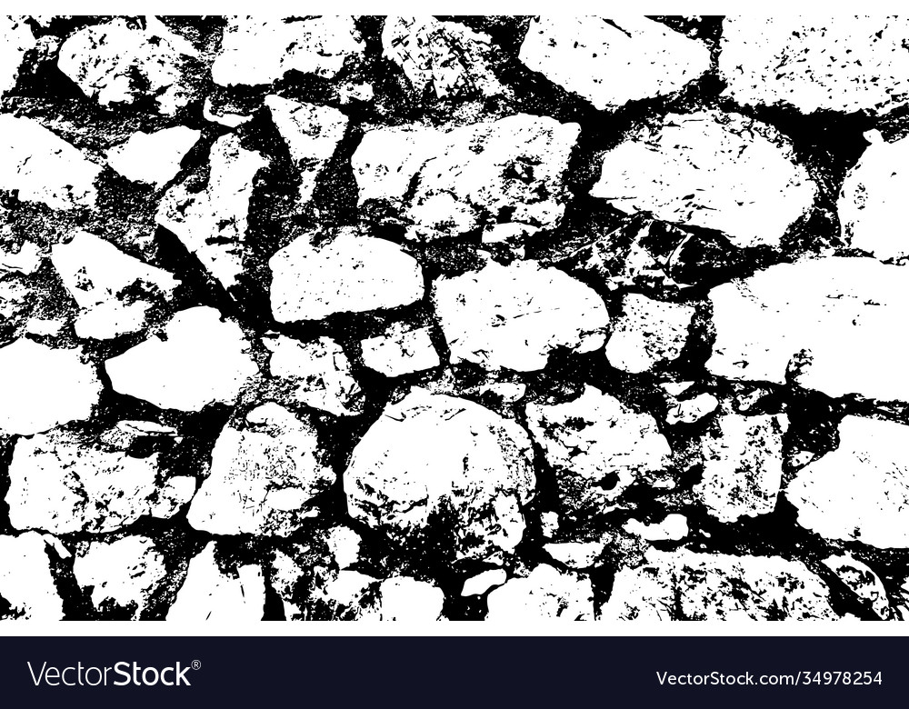 Grunge old stone wall texture antique bricks Vector Image