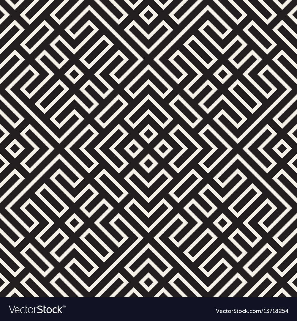 Symmetrical Ethnic Lattice Pattern