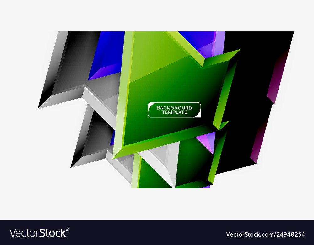 Triangular low poly background design