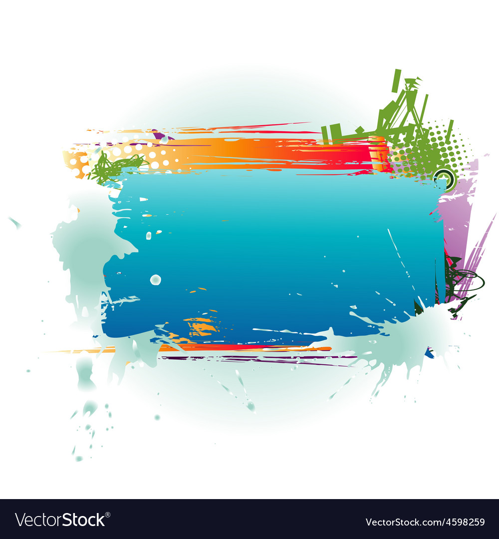 Abstract Colorful Text Box Royalty Free Vector Image 4175