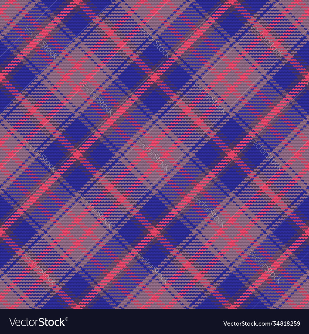 Plaid nahtlose Stoff Textur Diagonaldruck