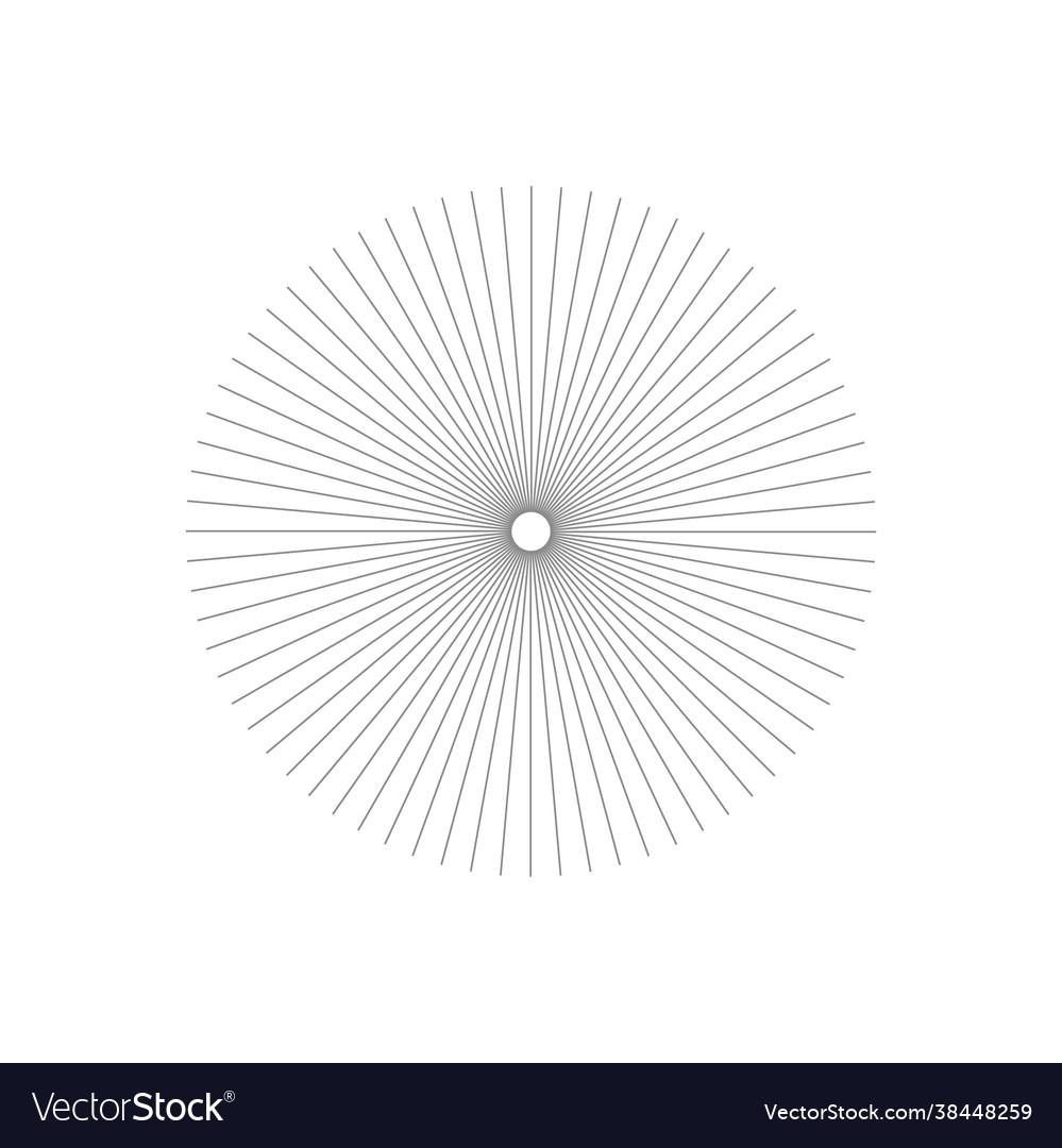 Concentric circle elements element for graphic Vector Image Concentric circle elements element for graphic